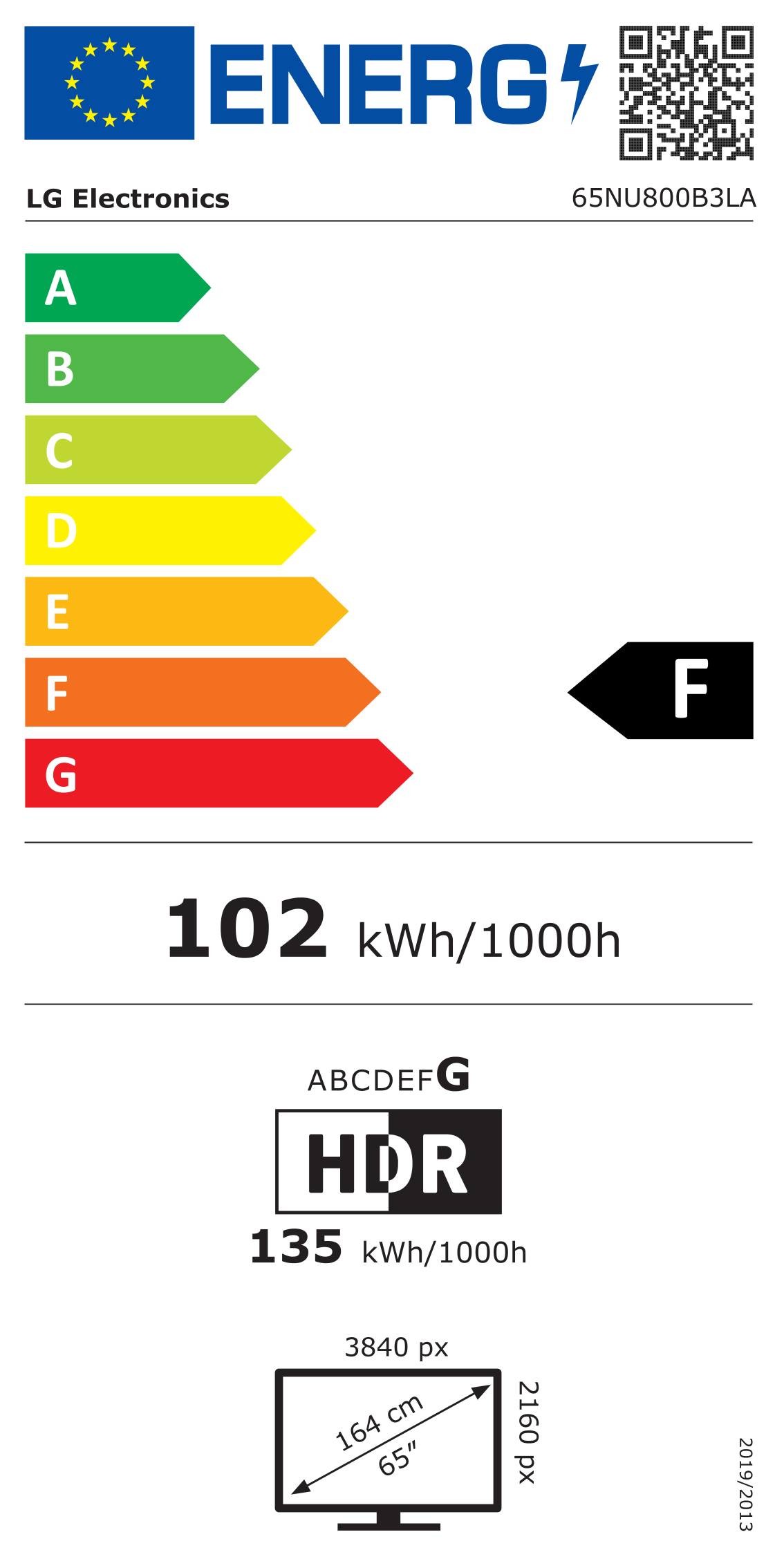 LG TV LED 165cm UHD65NU800B3LA